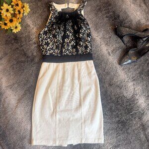 XOXO Cocktail Dress Black and White Size 0